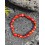 Bracelet Jaspe Rouge Perle Irrégulière