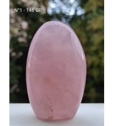 Bloc en quartz rose qualité extra au choix