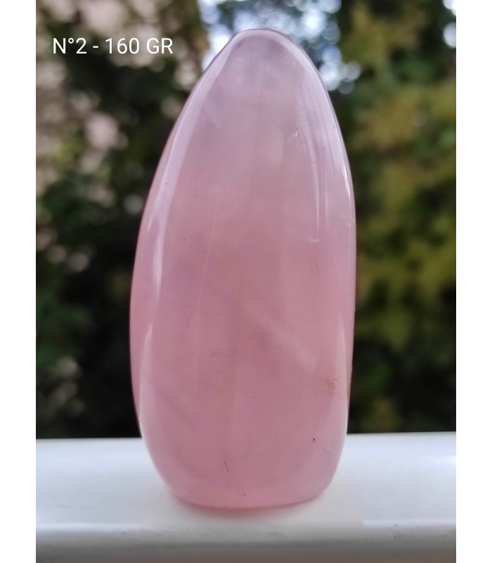 Bloc en quartz rose qualité extra au choix 