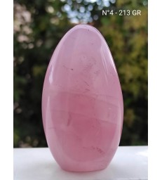 Bloc en quartz rose qualité extra au choix