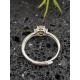 Bague en Opale de feu ajustable - Argent sterling