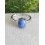 Bague en Cyanite Bleue - Ajustable en Argent sterling