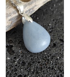 Pendentif angelite - argent sterling 925