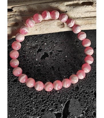 Bracelet en Rhodochrosite