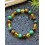 Bracelet en Oeil de tigre, Citrine et Azurite Malachite
