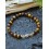 Bracelet " Eléphant" en Oeil de tigre et Citrine
