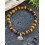 Bracelet "Éléphant" en pierre naturelle Oeil de Tigre
