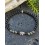 Bracelet Obsidienne noire & Pyrite