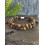 Bracelet Bohème en Oeil de tigre et Pierre de lave - Réglable