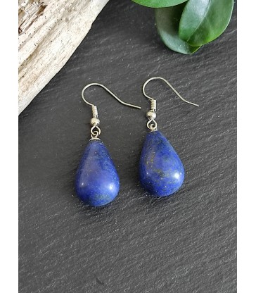 Boucles d'oreilles en Lapis lazuli
