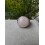 Bague ronde en pierre naturelle Quartz Rose Ajustable
