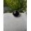 Bague ronde en pierre naturelle Obsidienne Noire Ajustable