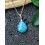 Pendentif Apatite en argent sterling 925
