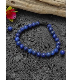 Bracelet en Lapis Lazuli ajustable
