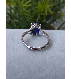 Bague Lapis Lazuli Argent sterling - Ajustable