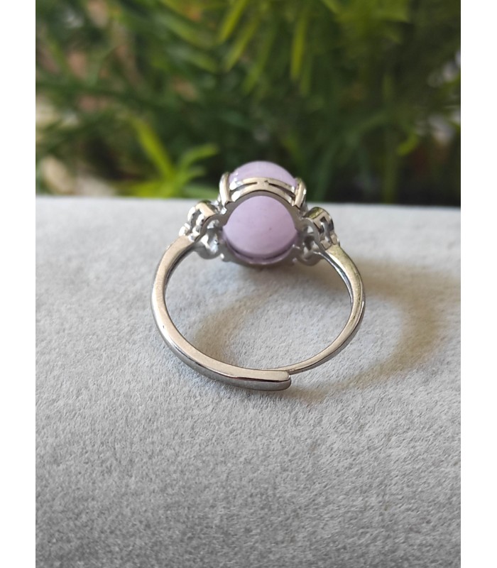 Bague en Kunzite Ajustable argent sterling 925