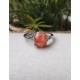 Bague en Pierre de Soleil - Ajustable - Argent sterling 925