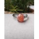 Bague en Pierre de Soleil - Ajustable - Argent sterling 925