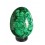 Oeuf en Malachite naturelle AAA