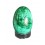 Oeuf en Malachite naturelle AAA