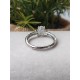 Bague en Opale de feu ajustable