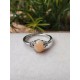 Bague en Opale de feu ajustable