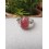 Bague en Quartz Fraise - Ajustable en Argent sterling
