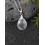 Pendentif " Amplificateur "en Cristal de Roche Argent sterling 925
