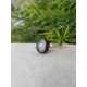 Bague en Obsidienne Argentée - ajustable Argent sterling 925