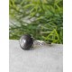 Bague en Obsidienne Argentée - ajustable Argent sterling 925