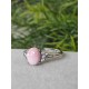 Bague en Opale Rose - Ajustable en Argent sterling 