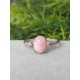 Bague en Opale Rose - Ajustable en Argent sterling 