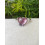 Bague lépidolite ajustable - Argent sterling