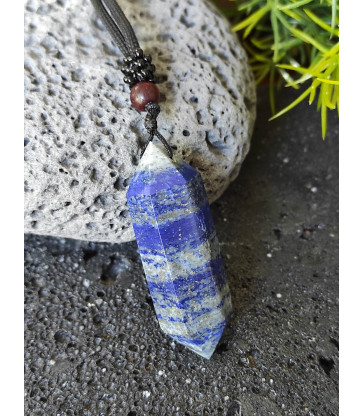 Pendentif Lapis Lazuli - Réglable