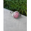 Bague en rhodochrosite - ajustable - argent sterling