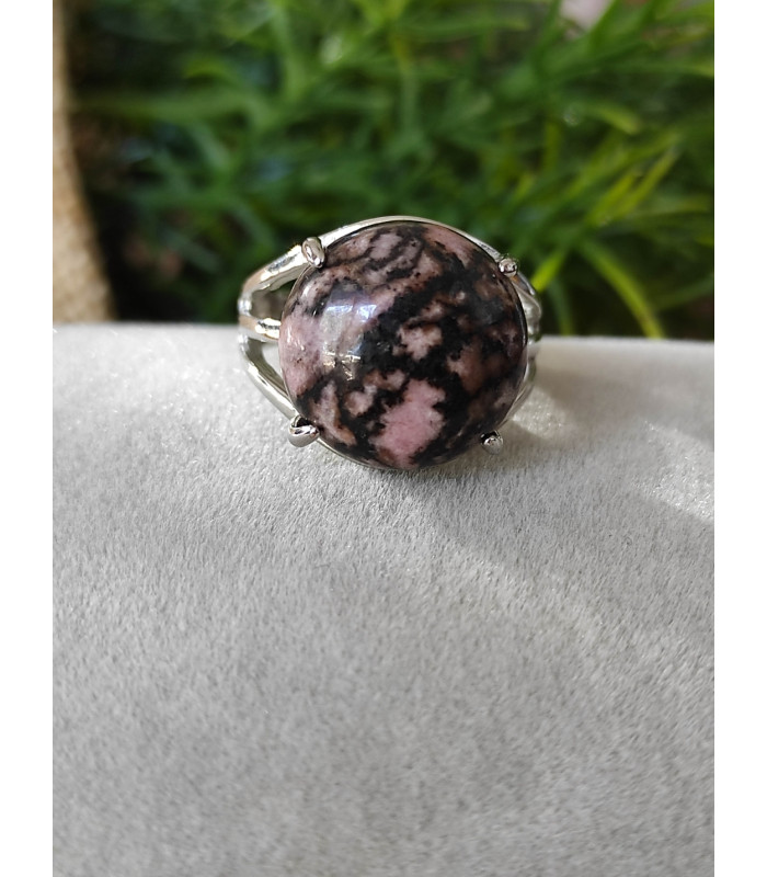 Bague Rhodonite Ajustable